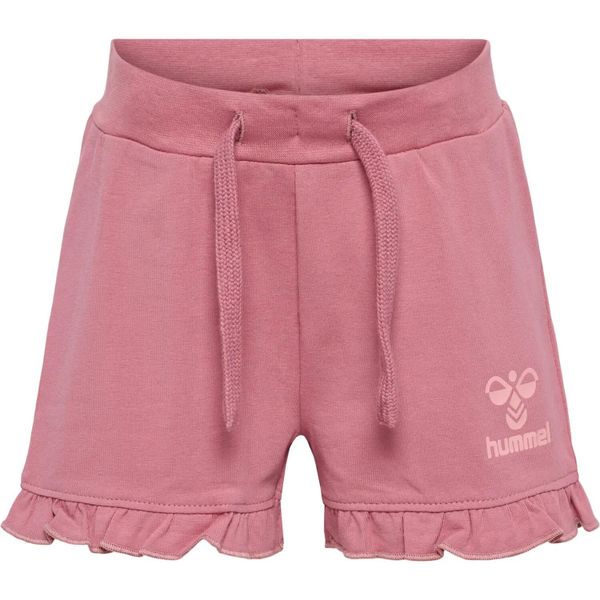 Szorty dla dziewczynki Hummel Talya Ruffle. Zielone spodenki dla dziewczynek Hummel, bez wzorów, z bawełny, eleganckie. Za 131.00 zł.