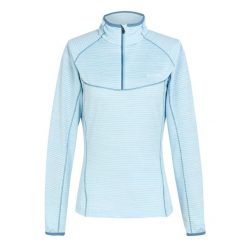 Polarowy Top Damski Suwak Do Połowy Yonder II. Niebieskie bluzy sportowe damskie Regatta, xl, bez wzorów, z polaru, bez kaptura, trekkingowe. Za 63.99 zł.