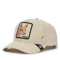 Czapka z daszkiem Goorin Bros. Brązowe czapki i kapelusze damskie Goorin Bros, bez wzorów. Za 149.99 zł.