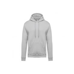 Bluza z kapturem Kariban. Szare bluzy męskie KARIBAN, m, bez wzorów, z kapturem. Za 175.00 zł.