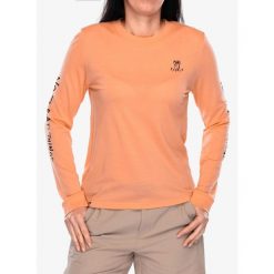 Bluza termoaktywna damska Mons Royale Icon Relaxed LS. Brązowe bluzy damskie Mons Royale, m, bez wzorów, bez kaptura. Za 314.99 zł.