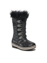 Sorel Śniegowce Youth Tofino II NY2419 Czarny. Czarne buty zimowe dziewczęce Sorel, z materiału, bez zapięcia. Za 649.99 zł.
