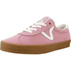 Buty VANS SPORT LOW Rose. Czerwone obuwie sportowe damskie Vans, bez wzorów, z tkaniny, sportowe, bez zapięcia. Za 291.99 zł.