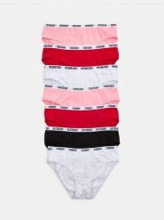 Bawełniane majtki figi 7 pack - wielobarwny. Figi damskie Sinsay, l, bez wzorów, z bawełny. Za 35.99 zł.