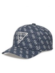 Guess Czapka z daszkiem H5YZ03 WO08O Granatowy. Niebieskie czapki i kapelusze damskie Guess, z aplikacjami, z bawełny. Za 109.99 zł.