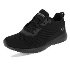 Buty Bobs Squad - Tough Talk Rozmiar 40 Czarny - 32504-BBK. Czarne obuwie sportowe damskie Skechers, bez wzorów, trekkingowe. Za 249.99 zł.