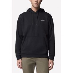 Bluza z kapturem męska Columbia Meridian Creek Graphic Hoodie. Czarne bluzy męskie Columbia, m, bez wzorów, z kapturem. Za 251.89 zł.