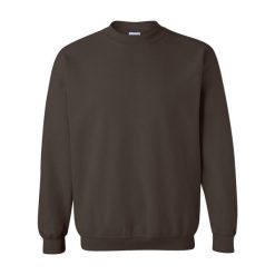 Bluza Rozpinana Z Grubej Mieszanki Dla Dorosłych Unisex. Brązowe bluzy męskie Gildan, m, bez wzorów, bez kaptura. Za 64.99 zł.