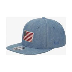 New Era Czapka Seasonal Flag 9Fifty Open Market Blue , niebieski, rozmiar ML. Niebieskie czapki i kapelusze damskie New Era, bez wzorów, z jeansu. W wyprzedaży za 79.99 zł.