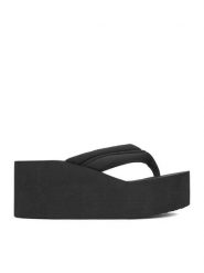 DeeZee Japonki CT0626-10 Czarny. Czarne klapki damskie DeeZee, bez wzorów, bez obcasa. Za 119.99 zł.