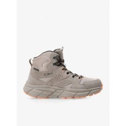 Buty turystyczne damskie wysokie CMP Kamsel Mid WP. Brązowe obuwie sportowe damskie CMP, trekkingowe. Za 377.99 zł.