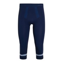Legginsy o długości 3/4 Falke Warm. Niebieskie legginsy sportowe męskie Falke, m, bez wzorów. Za 312.00 zł.