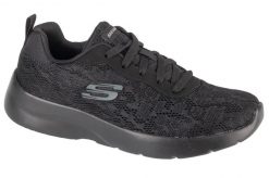 Buty sportowe Sneakersy damskie, Dynamight 2.0 - Homespun. Czarne obuwie sportowe damskie Skechers, bez wzorów, z materiału, trekkingowe. Za 229.99 zł.