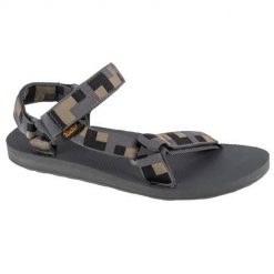 Buty do chodzenia męskie Teva Original Universal. Brązowe sandały męskie Teva, z gumy, bez zapięcia. Za 387.00 zł.