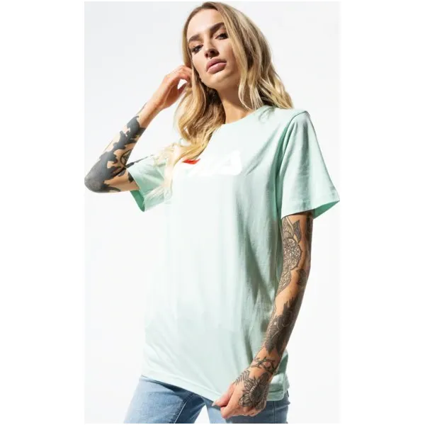 Fila Koszulka Ss Pure Short Sleeve Shirt , zielony, rozmiar S. Zielone t-shirty damskie Fila, s, bez wzorów, z materiału, klasyczne, bez kołnierzyka. Za 129.99 zł.