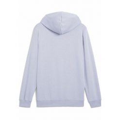 Męska bluza z kapturem Essentials z małym dwukolorowym logo No. 1 PUMA. Niebieskie bluzy męskie Puma, m, bez wzorów, prążkowane, z kapturem, do biegania. W wyprzedaży za 109.00 zł.
