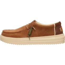 HeyDude Męskie Mokasyny Rev Suede. Brązowe mokasyny męskie Hey dude, z materiału. Za 399.00 zł.