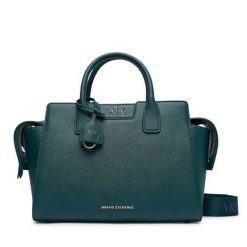 Torebka Armani Exchange. Zielone torebki do ręki damskie Armani Exchange, bez wzorów, klasyczne, bez dodatków. Za 704.99 zł.