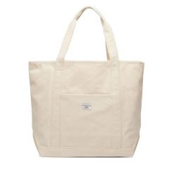 Torebka Guess Jeans. Brązowe torebki do ręki damskie Guess Jeans, z aplikacjami, z jeansu, bez dodatków. Za 299.99 zł.