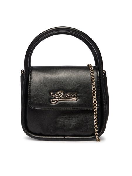Guess Torebka J6RZ10 W4090 Czarny. Czarne torby i plecaki dziecięce Guess, z aplikacjami, ze skóry, bez dodatków. Za 190.99 zł.