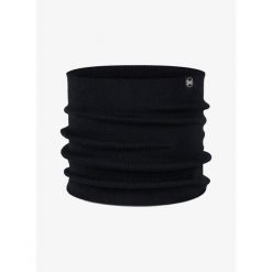 Komin na szyję Buff Lilon - black. Czarne szaliki i chusty damskie Buff, bez wzorów. Za 139.90 zł.