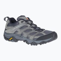 Buty turystyczne męskie Merrell Moab 3. Szare trekkingi męskie Merrell, outdoorowe. Za 553.20 zł.