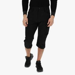 Spodnie outdoor turystyka męskie Swedemount Glittertind 3/4 Pants szybkoschnące. Czarne spodnie sportowe męskie SWEDEMOUNT, na lato, m, bez wzorów, z tkaniny, outdoorowe. Za 329.99 zł.