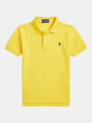 Polo Ralph Lauren Polo 322703632 Żółty Regular Fit. Żółte t-shirty dla chłopców Polo Ralph Lauren, bez wzorów, z bawełny, bez ramiączek. Za 179.99 zł.