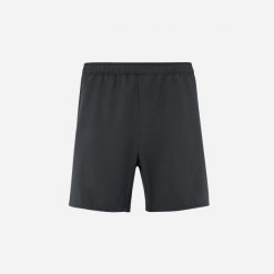 Spodenki do biegania męskie Millet Intense Essential Short M active fit. Czarne krótkie spodenki sportowe męskie Millet, m, bez wzorów, z tkaniny, do biegania. Za 270.00 zł.
