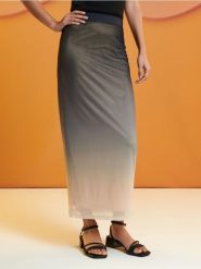 Spódnica - wielobarwny. Spódnice damskie Sinsay, l, bez wzorów, maxi. Za 29.99 zł.