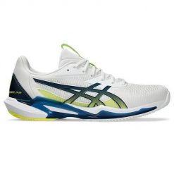 Buty do tenisa męskie Asics Solution Speed Ff 3. Białe buty sportowe męskie Asics, z materiału, bez zapięcia, tenisowe. Za 832.00 zł.