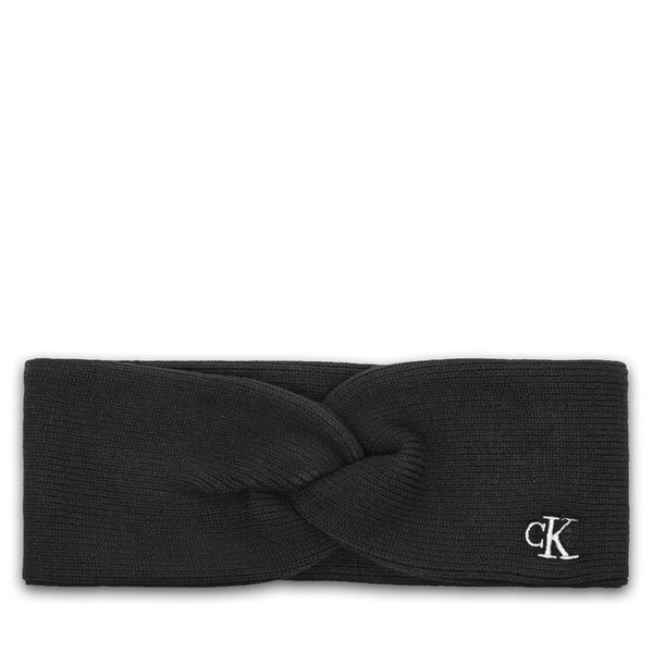 Opaska materiałowa Calvin Klein. Czarne czapki i kapelusze damskie Calvin Klein, bez wzorów, z materiału. Za 116.99 zł.