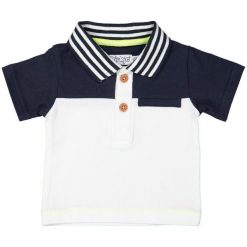 Dirkje Koszulka Polo Chłopięca 74 Biało-Niebieska. T-shirty dla chłopców marki Dirkje. Za 49.00 zł.