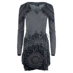 Desigual Sweter Damski Electra L Szary. Kardigany damskie marki Desigual. W wyprzedaży za 335.00 zł.