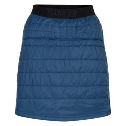 Spódnica Damska Pikowana Deter. Niebieskie spódnice damskie Dare 2b, bez wzorów. Za 106.99 zł.