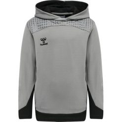 Bluza dziecięca z kapturem Hummel hmlLEAD poly. Szare bluzy dla chłopców Hummel, bez wzorów, bez ramiączek, z kapturem. W wyprzedaży za 159.00 zł.
