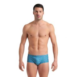 Szorty Kąpielowe Arena Starfish Low Waist Swim Short. Niebieskie kąpielówki męskie Arena, m, bez wzorów, z materiału, do pływania. Za 169.00 zł.