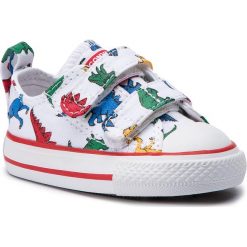 Trampki CONVERSE - Ctas 2V Ox 763713C White/Enamel Red/T. Półbuty chłopięce marki Converse. Za 179.00 zł.