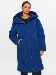 Didriksons Płaszcz zimowy Torun 504377 Granatowy Relaxed Fit. Niebieskie płaszcze damskie Didriksons, na zimę, bez wzorów, z syntetyku, bez kaptura. Za 1,499.00 zł.