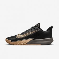 Nike PRECISION VII Buty męskie do koszykówki. Czarne buty sportowe męskie Nike, z gumy, bez zapięcia, do koszykówki. W wyprzedaży za 263.20 zł.