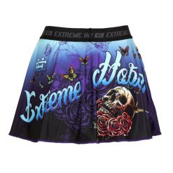 Spódniczka ze spodenkami na siłownię i do fitness EXTREME HOBBY SKULL. Niebieskie spódnice damskie EXTREME HOBBY, l, bez wzorów, z elastanu. Za 169.00 zł.
