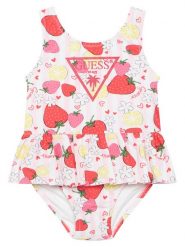Guess Strój kąpielowy A6GZ00 MC052 Różowy jasny. Czerwone stroje kąpielowe dla dziewczynek Guess, z aplikacjami, z syntetyku. Za 154.99 zł.