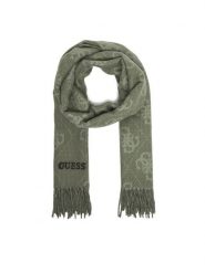 Guess Szalik AM9562 POL03 Zielony. Zielone rękawiczki męskie Guess, z aplikacjami, z materiału. Za 239.99 zł.