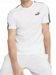 KOSZULKA męska PUMA 684674-02 t shirt męski sportowa biała bawełniany XXL. Białe koszulki sportowe męskie Puma, m, bez wzorów, z bawełny, sportowe, bez kołnierzyka. Za 72.49 zł.
