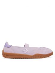 Converse Baleriny Run Star Trainer Ballet Flat​ A17029C Fioletowy. Fioletowe baleriny damskie Converse, bez wzorów, ze skóry, retro, bez obcasa. Za 349.99 zł.