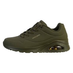 Buty do chodzenia damskie Skechers Unostand ON Air. Zielone obuwie sportowe damskie Skechers, bez wzorów, z materiału, trekkingowe. Za 339.00 zł.