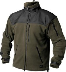 Helikon-Tex polar Helikon Classic Army olive green/czarny XL. Czarne bluzy męskie HELIKON-TEX, m, bez wzorów, z polaru, bez kaptura. Za 176.55 zł.