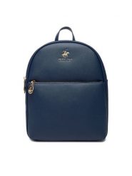 Beverly Hills Polo Club Plecak CEO-BHPC-L-004-09 Granatowy. Niebieskie plecaki damskie Beverly Hills Polo Club, bez wzorów, z materiału. Za 249.99 zł.