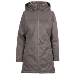 Trespass Wintry - Kobieta Jkt Dark Grey Marl. Szare kurtki damskie Trespass, bez wzorów, z futra, bez kaptura. Za 385.99 zł.