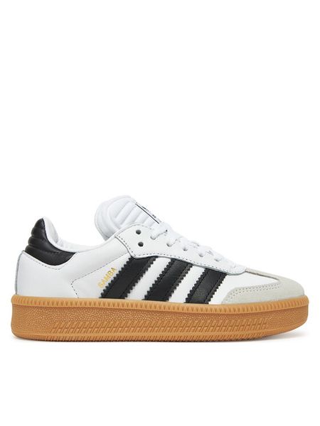 Adidas Sneakersy Samba Xlg JH6516 Biały. Białe buty sportowe dziewczęce Adidas, bez wzorów, ze skóry, bez zapięcia. Za 319.99 zł.